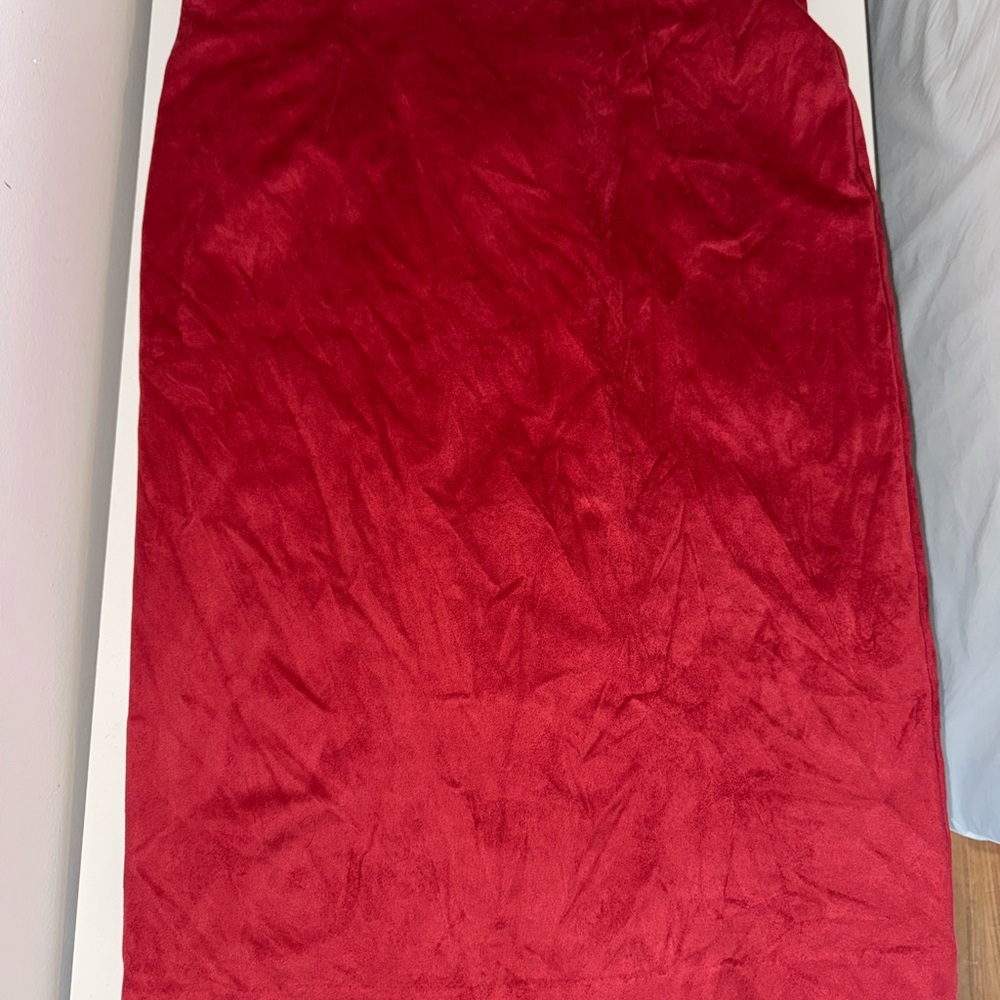 Eva Mendes for New York & Company Red Pencil Skirt